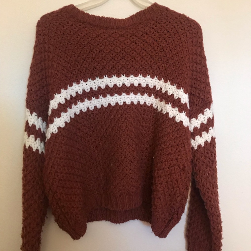 Double stripe sweater